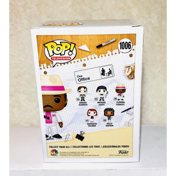 Funko POP! The Office Florida Stanley  #1006 Dunder Mifflin Tallahassee Suit - Picture 4 of 7